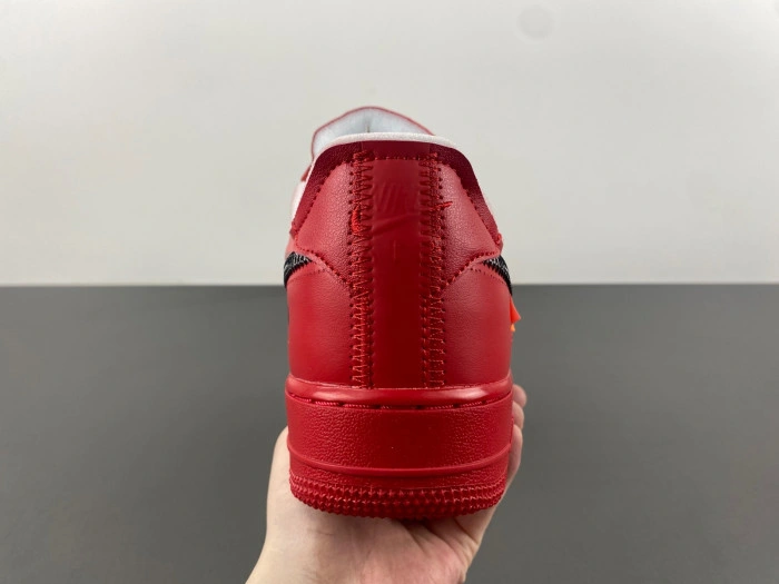 Nike Air Force 1 Low Off-White Red    AO4297-600
