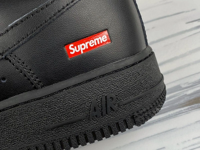 Nike Air Force 1 Low Supreme Black   CU9225-001