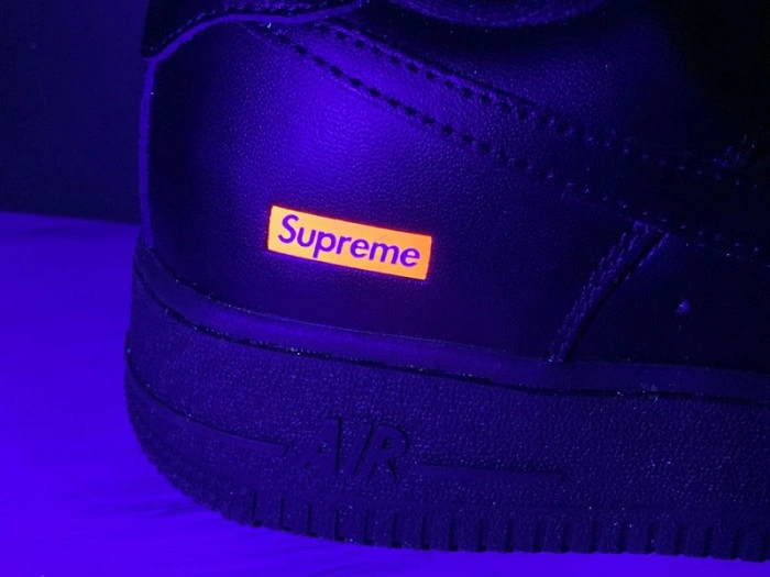 Nike Air Force 1 Low Supreme Black   CU9225-001