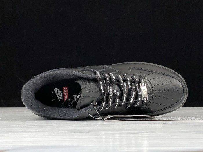 Nike Air Force 1 Low Supreme Black   CU9225-001