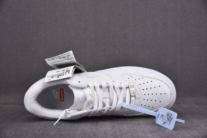 Nike Air Force 1 Low Supreme White CU9225-100