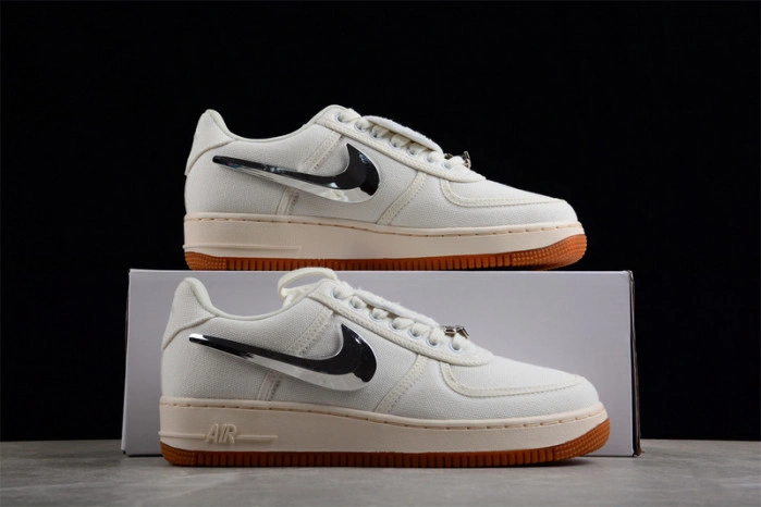 Nike Air Force 1 Low Travis Scott Sail   AQ4211-101