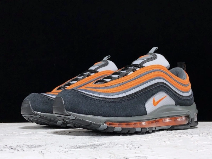 Nike Air Max 97 Wolf Grey Total Orange-Black 921522-013