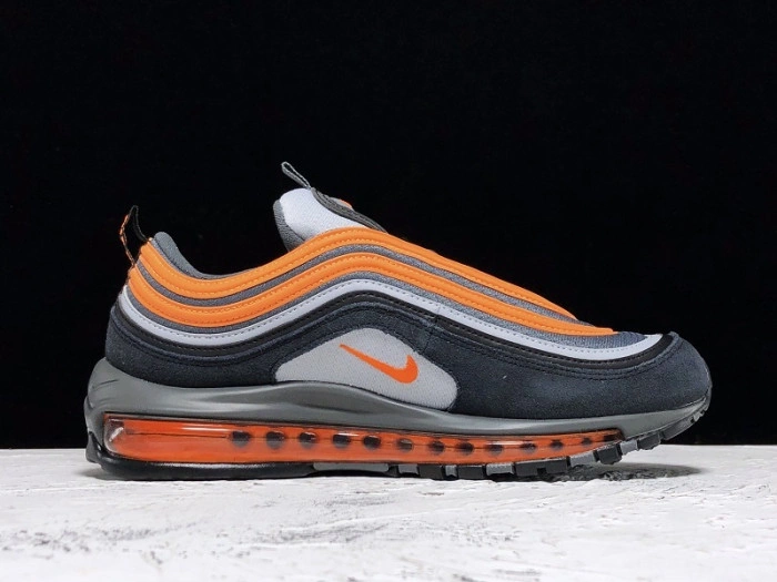 Nike Air Max 97 Wolf Grey Total Orange-Black 921522-013
