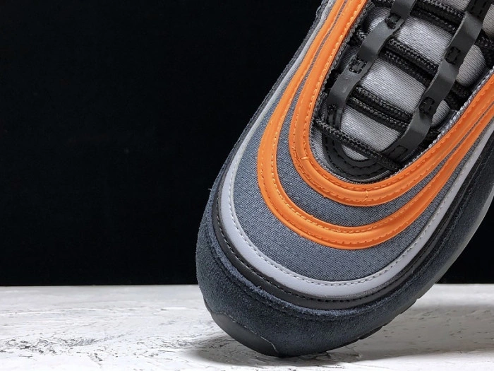 Nike Air Max 97 Wolf Grey Total Orange-Black 921522-013