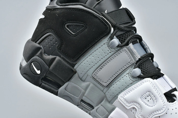 Nike Air More Uptempo Tri-Color Black White Grey 921948-002