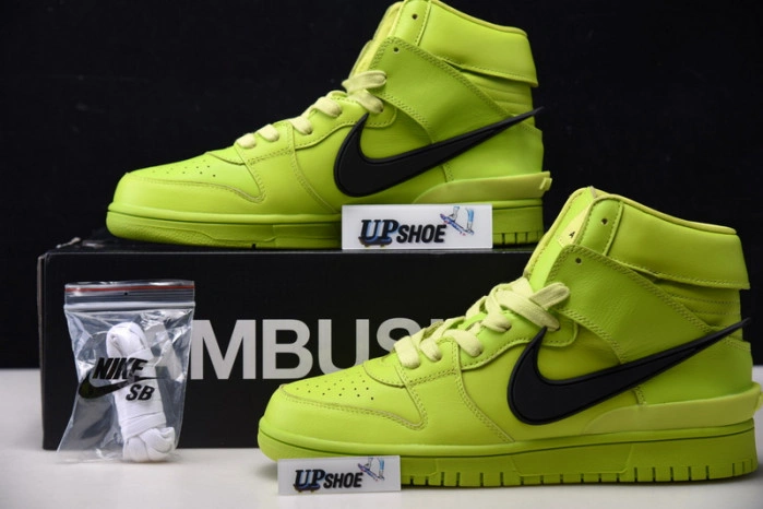 Nike Dunk High AMBUSH Flash Lime CU7544-300