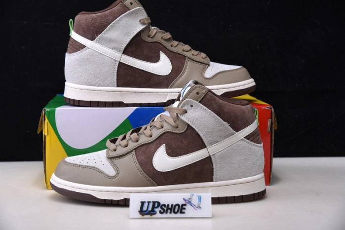 Nike Dunk High Light Chocolate  DH5348-100