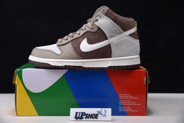 Nike Dunk High Light Chocolate  DH5348-100