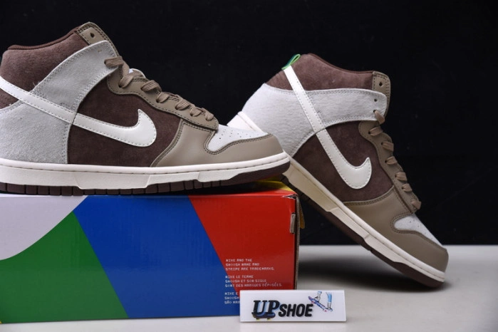 Nike Dunk High Light Chocolate  DH5348-100