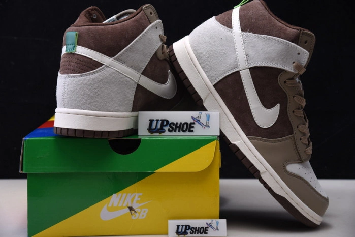 Nike Dunk High Light Chocolate  DH5348-100