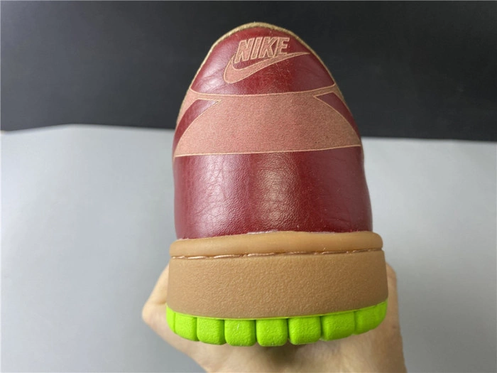 Nike Dunk Low 1-Piece Laser Varsity Red Chartreuse 311611-661