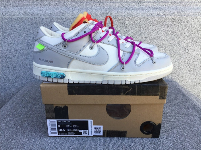 Nike Dunk Low O-W Lot 45 DM1602-101