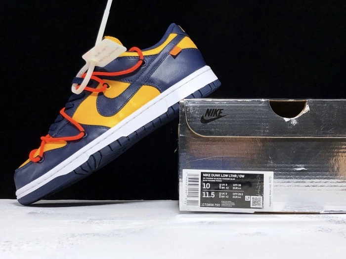 Nike Dunk Low O-W Michigan CT0856-700