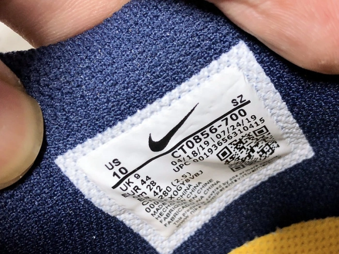 Nike Dunk Low O-W Michigan CT0856-700