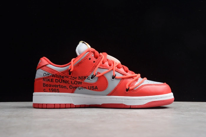 Nike Dunk Low O-W University Red  CT0856-600