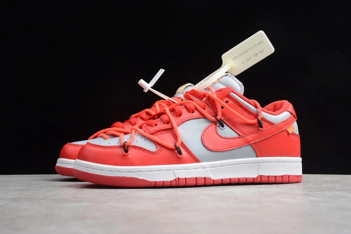 Nike Dunk Low O-W University Red  CT0856-600