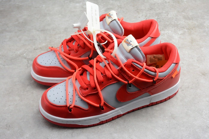 Nike Dunk Low O-W University Red  CT0856-600