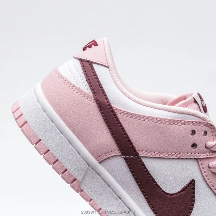 Nike Dunk Low Pink Foam Red White (GS)   CW1590-601
