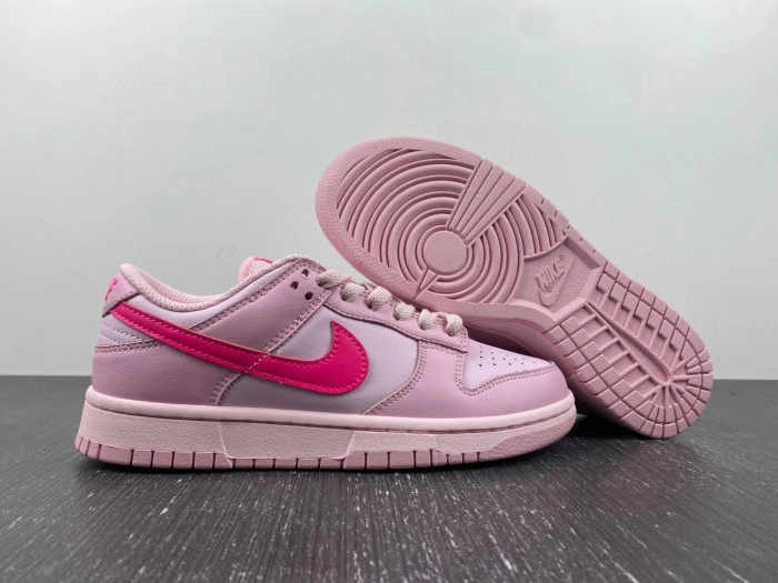 Nike Dunk Low Triple Pink (GS)    DH9765-600