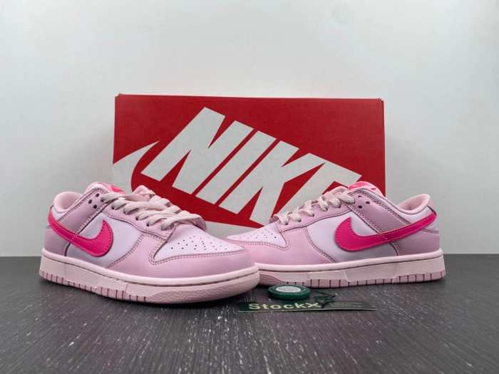 Nike Dunk Low Triple Pink (GS)    DH9765-600