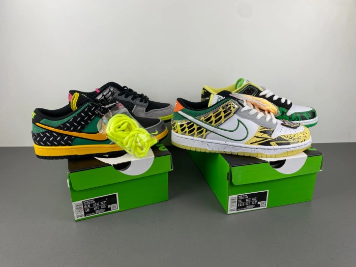 Nike Dunk Low What the Duck Away University of Oregon PE  HV1454-100