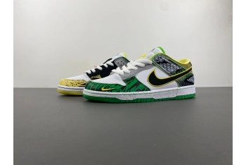 Nike Dunk Low What the Duck Away University of Oregon PE  HV1454-100