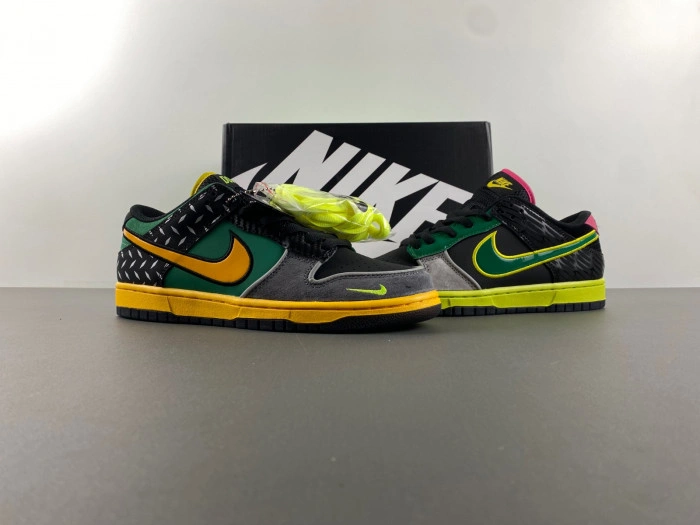 Nike Dunk Low What the Duck Home University of Oregon PE  HV1454-001