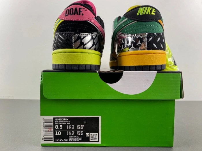 Nike Dunk Low What the Duck Home University of Oregon PE  HV1454-001