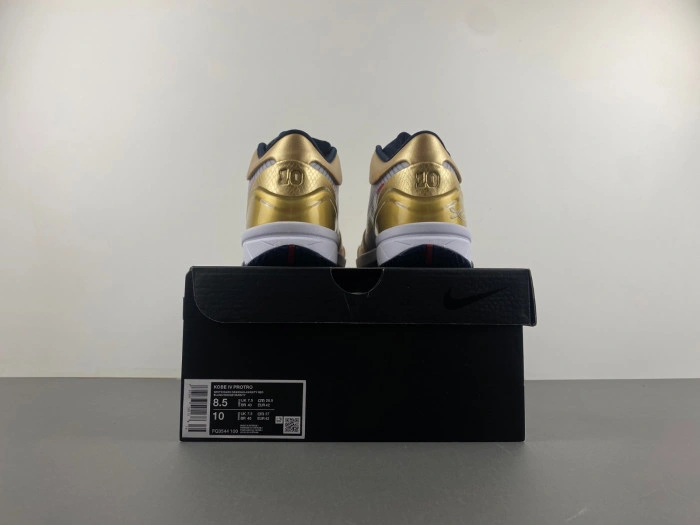Nike Kobe 4 Protro Gold Medal (2024)   FQ3544-100
