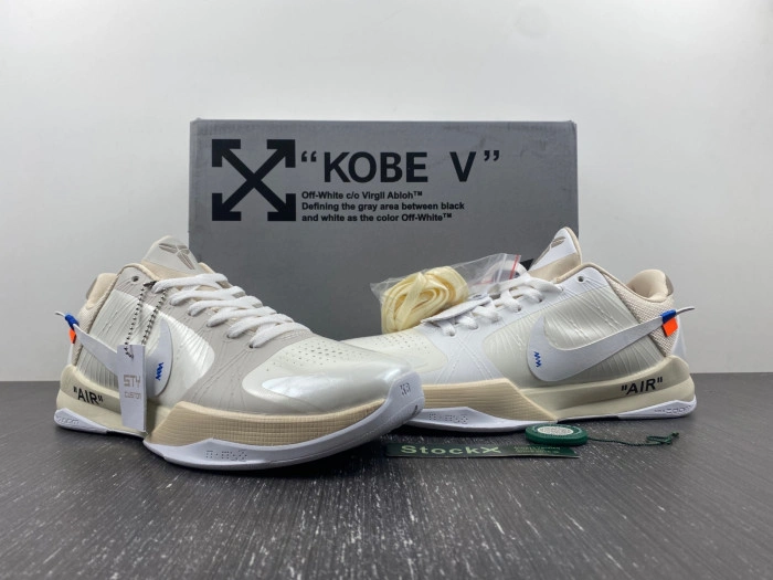 Nike Kobe 5 Protro Undefeated Rice White  DB4796-101