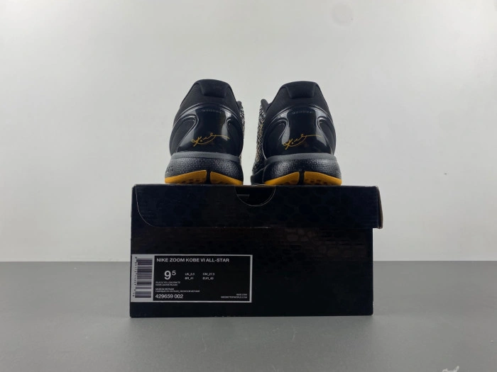 Nike Kobe 6 Black Del Sol   429659-002