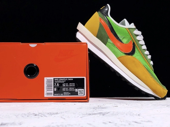 Nike LD Waffle sacai Green Gusto  BV0073-300