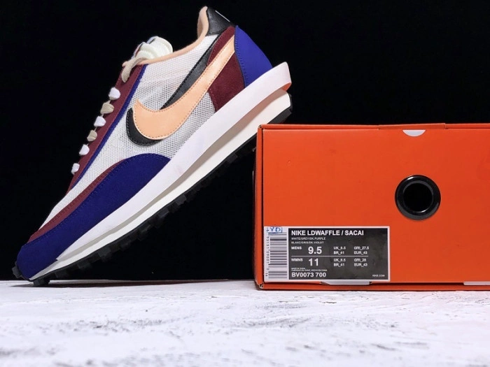 Nike LD Waffle sacai White Blue BV0073-700