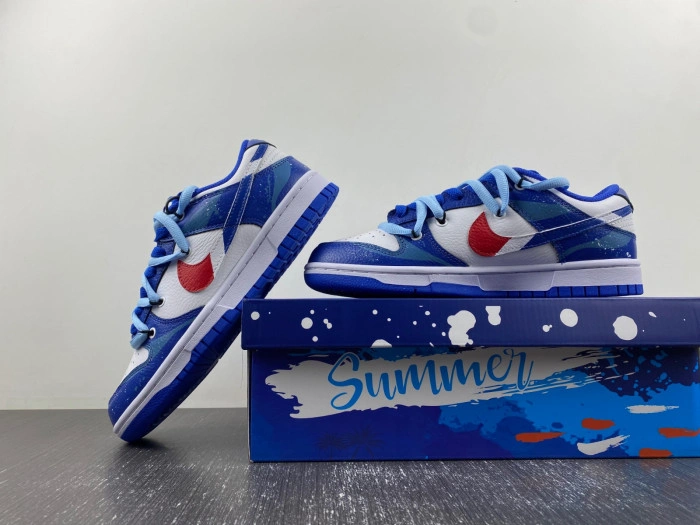Nike SB Dunk Low Pepsi Deconstruct strap  FD9064-110