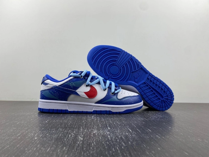 Nike SB Dunk Low Pepsi Deconstruct strap  FD9064-110