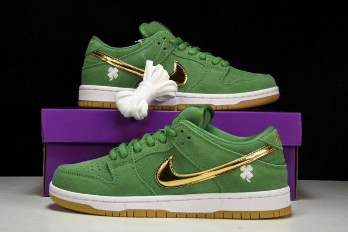 Nike SB Dunk Low Pro St. Patrick's Day     BQ6817-303