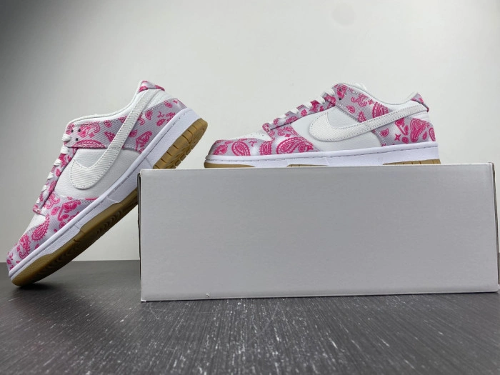 Nike SB Dunk Low White Rose Red Gum CT5053-061