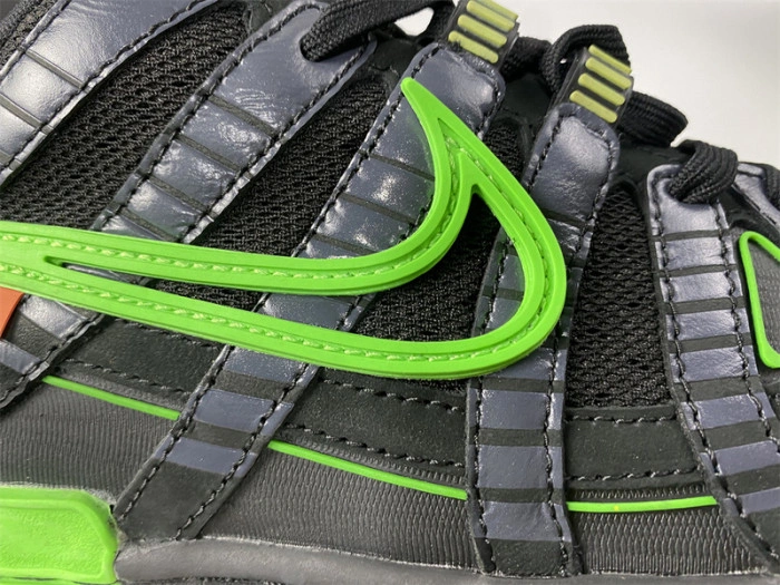O-W NIKE AIR RUBBER DUNK “”GREEN STRIKE“ CU6015-001