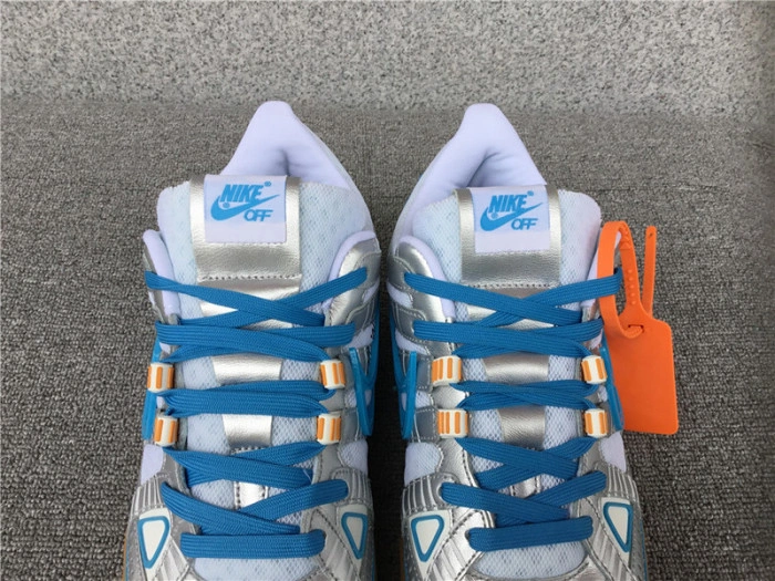 O-W NIKE AIR RUBBER DUNK “”UNIVERSITY BLUE“ CU6015-100