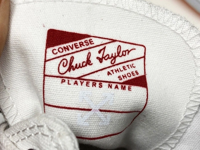 O-W X Converse 2.0 White Black 163892C