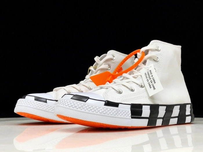 O-W X Converse 2.0 White Black 163892C