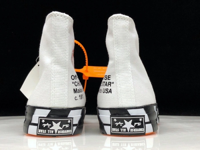 O-W X Converse 2.0 White Black 163892C