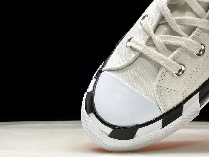 O-W X Converse 2.0 White Black 163892C