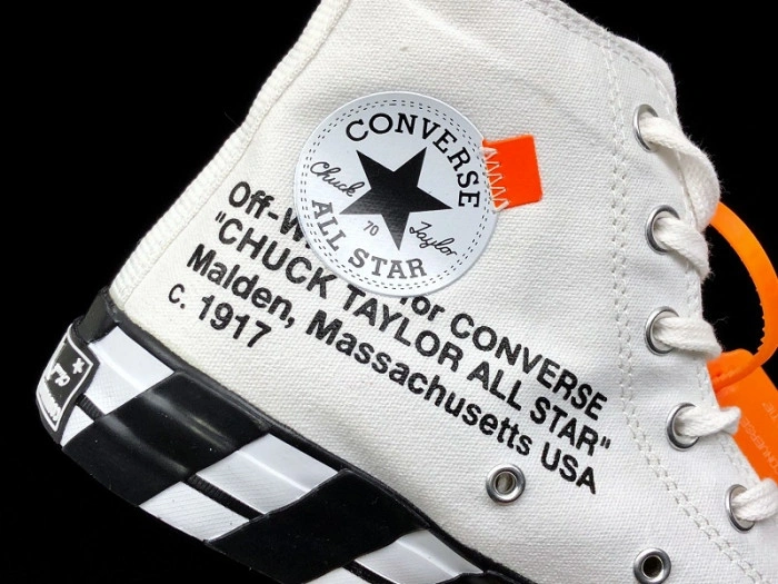 O-W X Converse 2.0 White Black 163892C