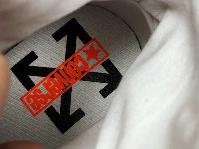 O-W X Converse 2.0 White Black 163892C