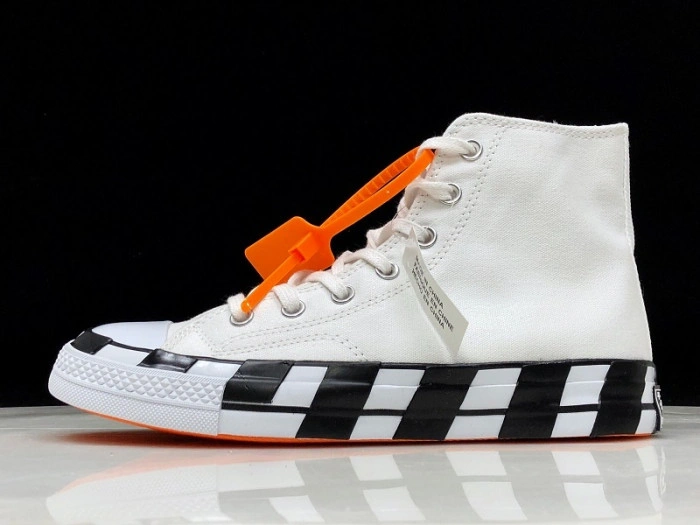 O-W X Converse 2.0 White Black 163892C