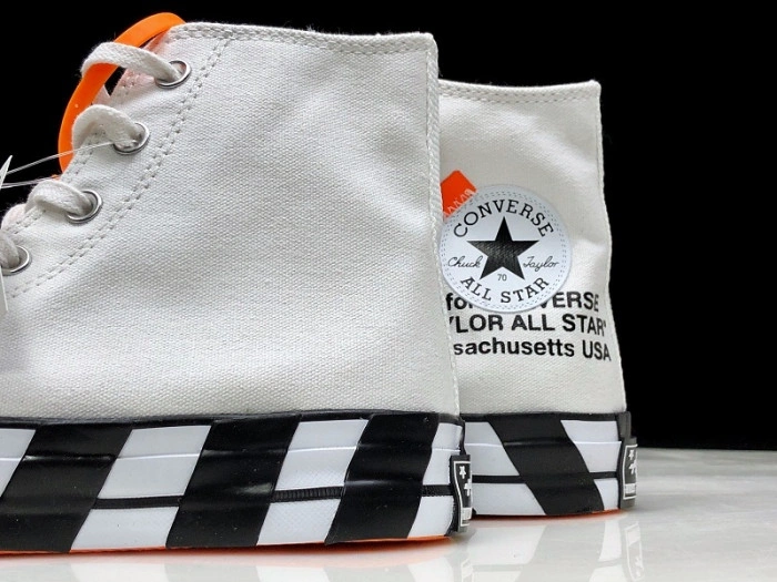 O-W X Converse 2.0 White Black 163892C