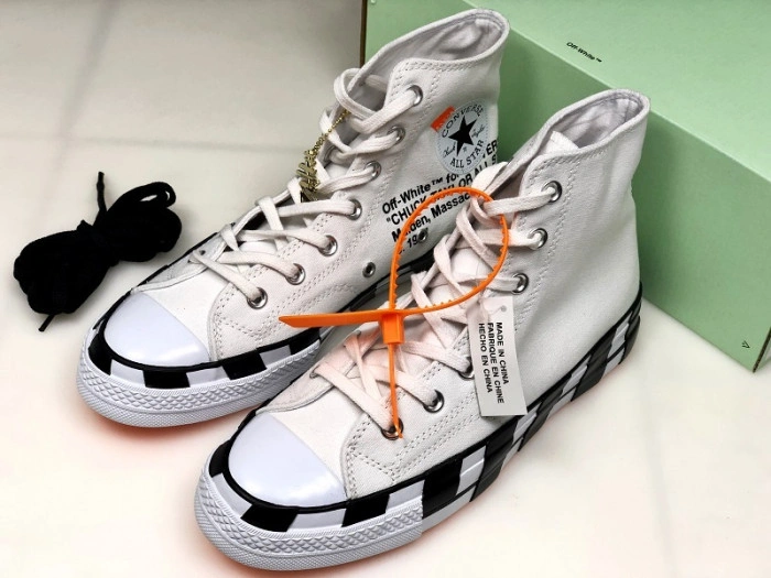 O-W X Converse 2.0 White Black 163892C