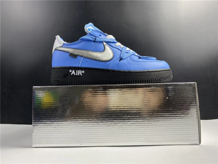 O-W x AIR FORCE 1 LOW UNIVERSITY BLUE CK0866-401